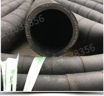 Rubber hose clamping cloth pipe slurry pipe abrasion resistant and durable sewerage drain pipe pile machine special pipe manufacturer direct selling