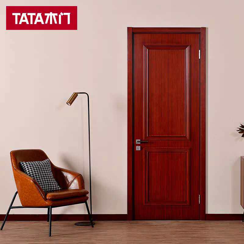 TATA solid wood composite door silent door ZX036
