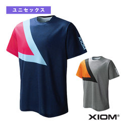 24 년 새로운 일본 구매 에이전트 진짜 xiom 남성 및 여성 유니버설 탁구 테니스 유니폼 짧은 슬리브 빠른 건조