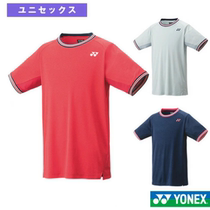 2024YONEX mens and womens short-sleeved T-shirt badminton tennis wear breathable anti-UV sweat-absorbent quick-drying sportswear
