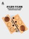 Coffee press base, beech wood coffee machine handle, supporting equipment, solid wood storage and pressure base 51/54/58mm