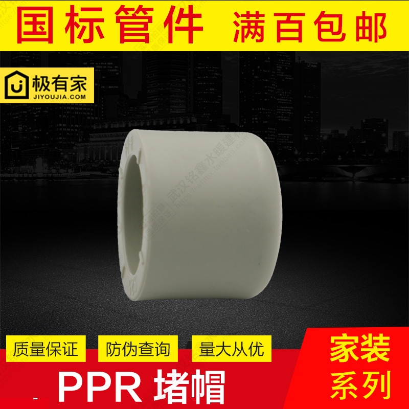 pPR pipe fittings 20 plug 32 resistance plug 25 suffocation four four and six minutes of hot water pipe pipe fittings