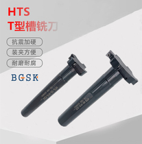 HTS straight shank T-slot milling tool holder CNC three-sided edge machining center CNC milling tool holder T-slot tool handle 20 40