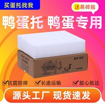 Duck Egg Packaging Box Shockproof Express Special Pearl Cotton Duck Egg Tooteed Egg Pebble Egg Packing Foam Cardboard Box