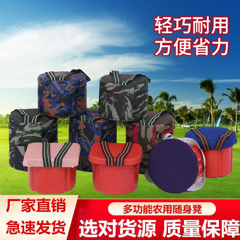 Greenhouse Work God Instrumental Foam Stool Dig garlic stool Picking Bench Farm Live Small Piers Sloth with Peanut Farming