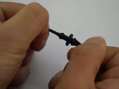 Main chassis fan rubber nails flexible shock absorption nails rubber nails fan shock absorption Special 1 set of 4 Black