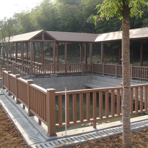 Пластиковый деревянный забор забора, деревянный пластиковый забор деревянный пластиковый анти -коррозионный забор сад сад сад сад садовый