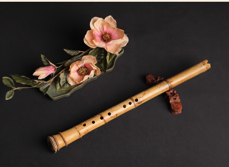 Xue Hua handmade đặc biệt biểu diễn chuyên nghiệp Nanxun 箫 Đài Loan Guizhu Nanxun G điều chỉnh F điều chỉnh tám lỗ nhạc cụ Nansheng - Nhạc cụ dân tộc mua đàn nguyệt