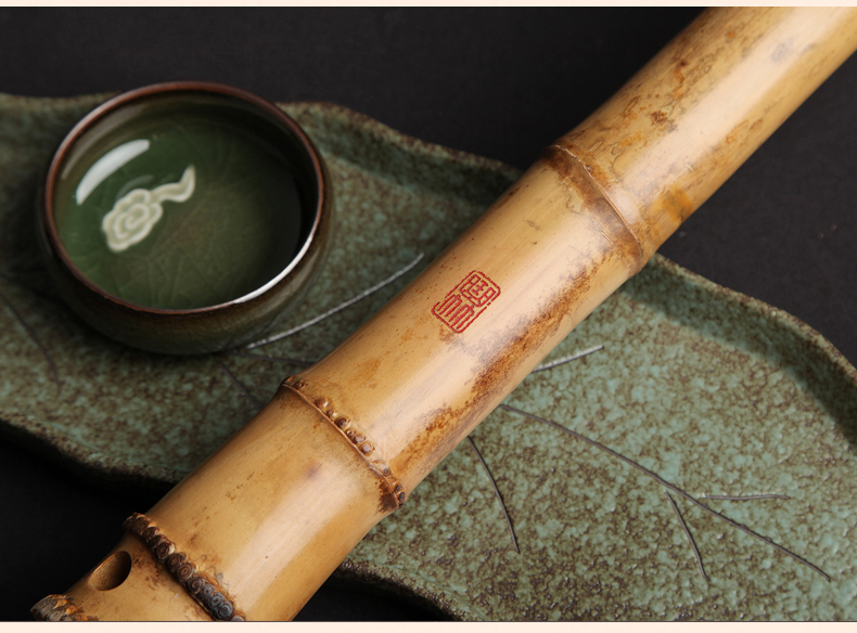 Xue Hua handmade đặc biệt biểu diễn chuyên nghiệp Nanxun 箫 Đài Loan Guizhu Nanxun G điều chỉnh F điều chỉnh tám lỗ nhạc cụ Nansheng - Nhạc cụ dân tộc mua đàn nguyệt