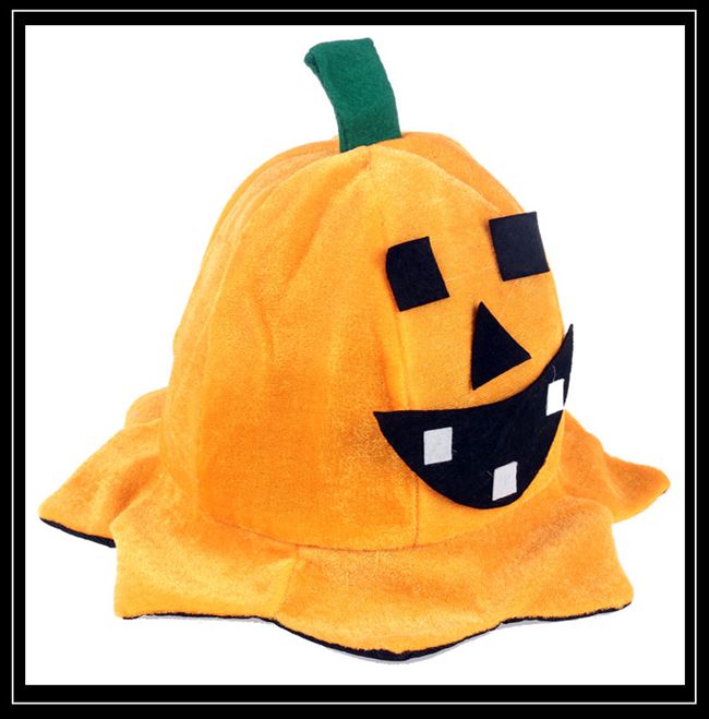 Halloween Pumpkin Hat Trang trí Lễ hội ma ma Biểu diễn Demon Party Dress Up Pumpkin Hat - Sản phẩm Đảng / Magic / Hiệu suất