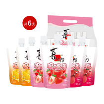 Xizhilang Suckable Jelly Mixed Pack 100g*6 Pack Childrens Snacks Suckable Jelly Snacks