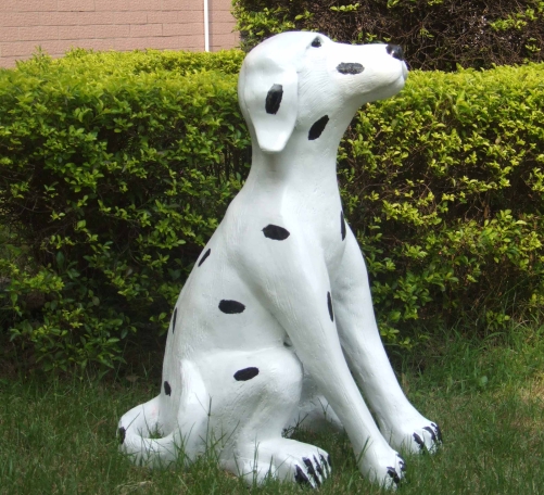 3UNM quality waterproof sound styling big white dog NM-820 Lawn community Playground for music use