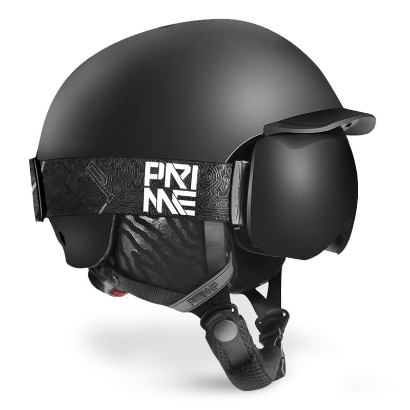 Prime Skiing Safety Helmet Ultralight Sports Veneer Professional Protection Snow Helmets Men And Women Snowy Safety Helmet Equipment