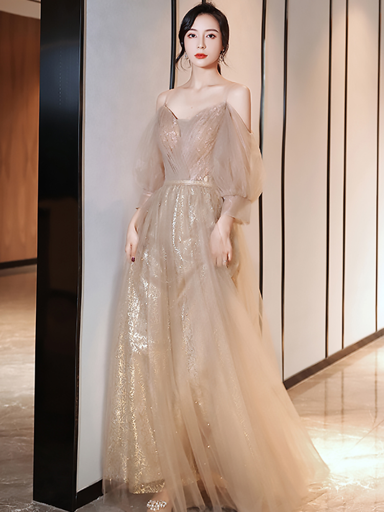  S+B models in the golden camisole  