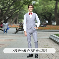 Жилет, рубашка, штаны, галстук-бабочка