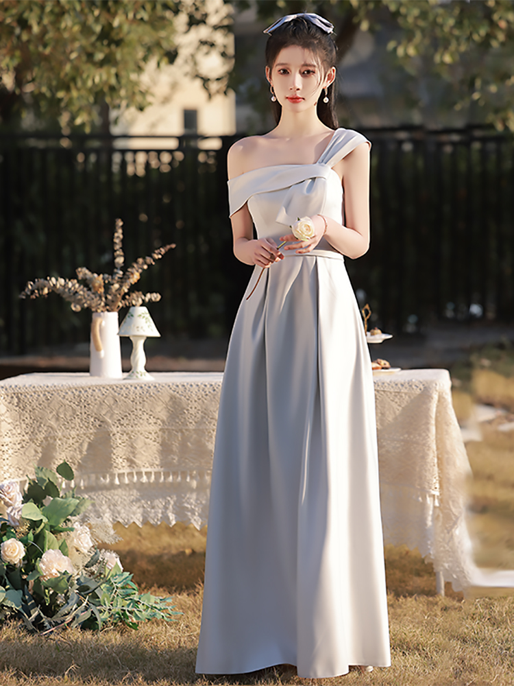  L+B long temperament oblique shoulder satin   + $0.79 