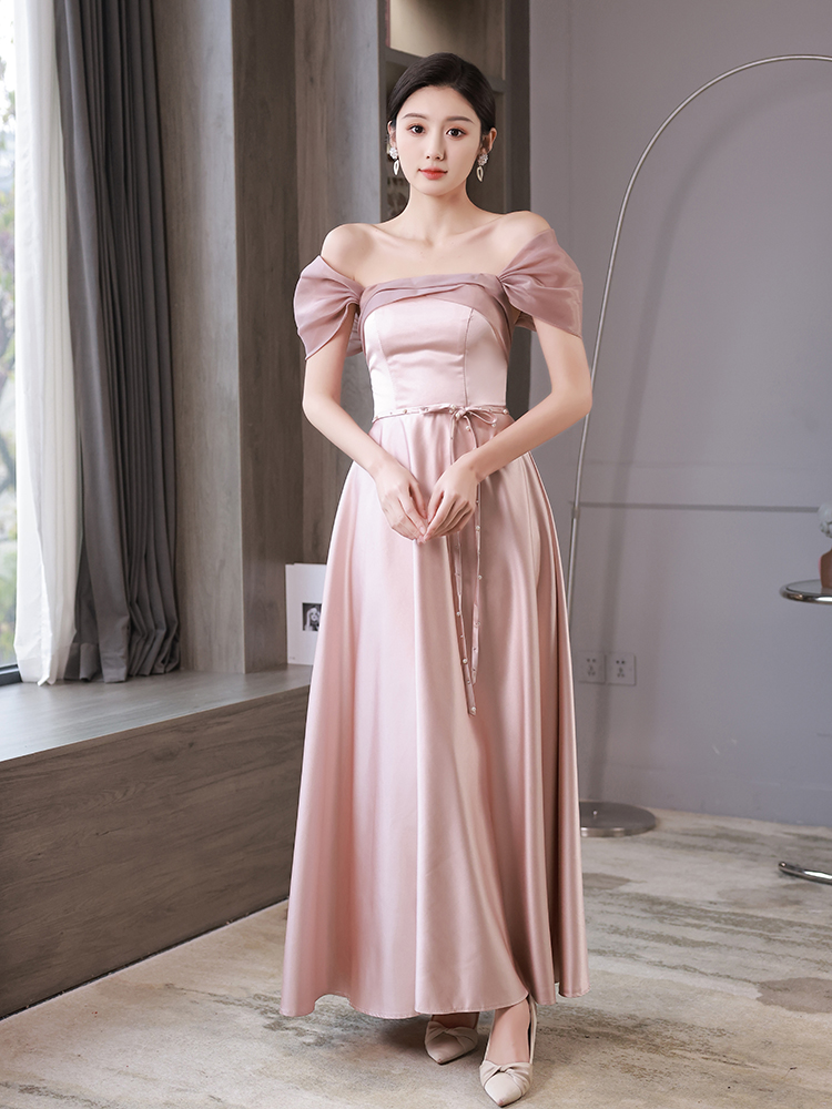  L+Long fuchsia tube top, open shoulders   + $1.42 