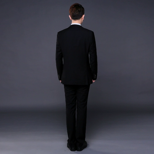 Мужской комплект, пиджак классического кроя, свадебное платье, облегающий крой