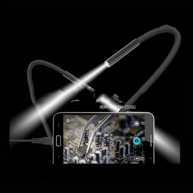 Auto repair artifact HD endoscope Air conditioning inspection Engine carbon deposition maintenance camera Industrial pipeline monitor