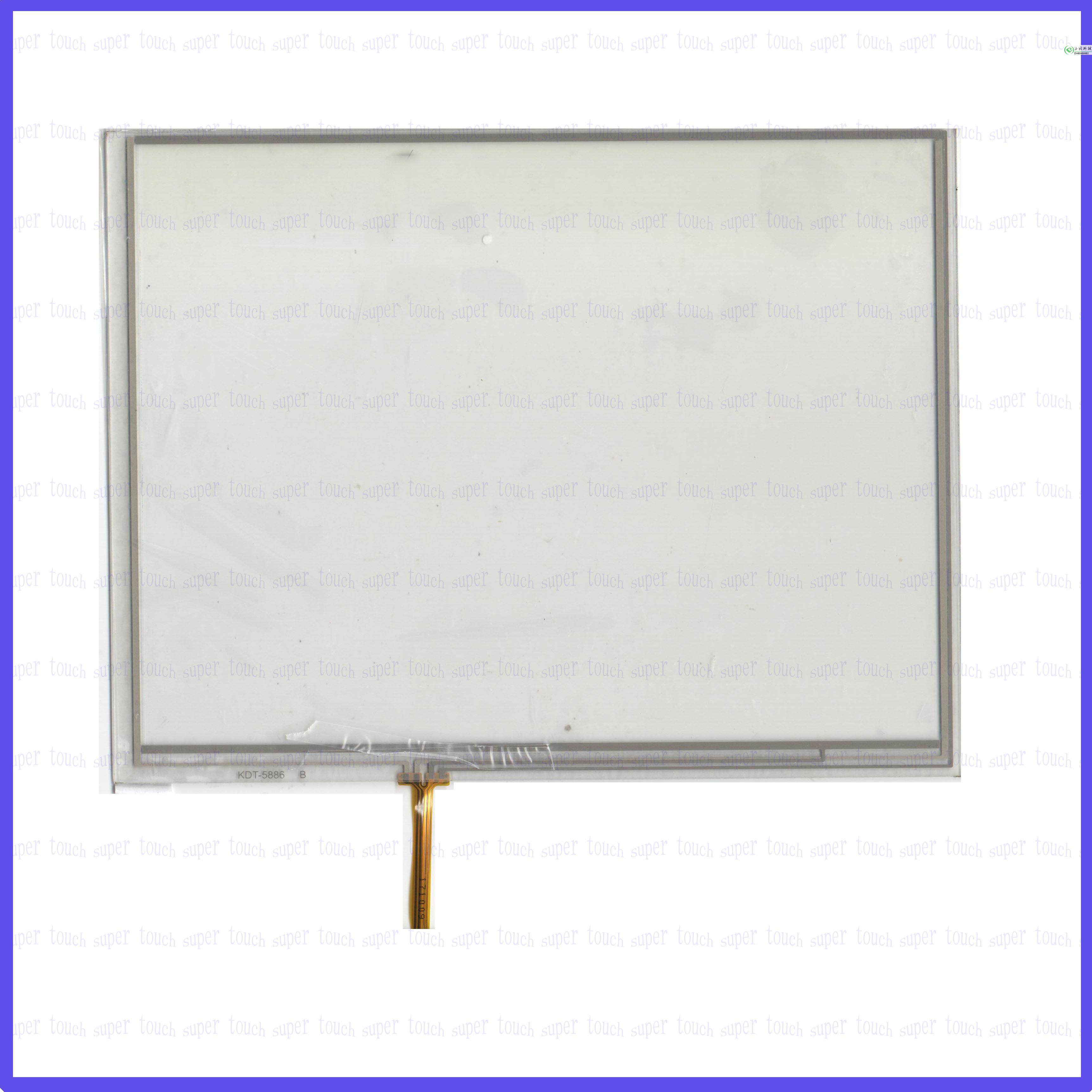 KDT-5886 10 4 inch work-control touch handwriting external screen 229 * 175 quad resistance screen quality good