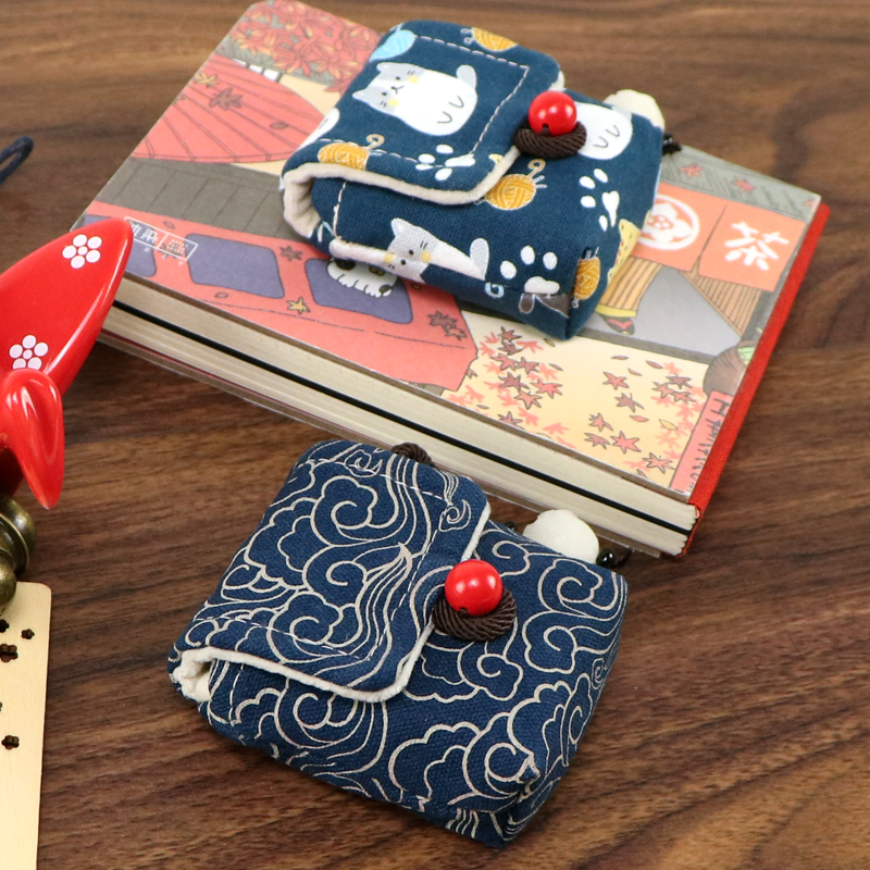 Chinese style suitable for oppo enco play wireless bluetooth headset charging box protective sleeve storage bag anti-scratch bag