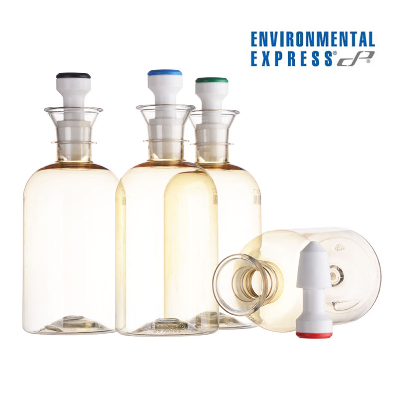 EE 双盖溶解氧瓶一次性BOD瓶 EPA标准BOD 白色棕色溶解氧瓶 300ml