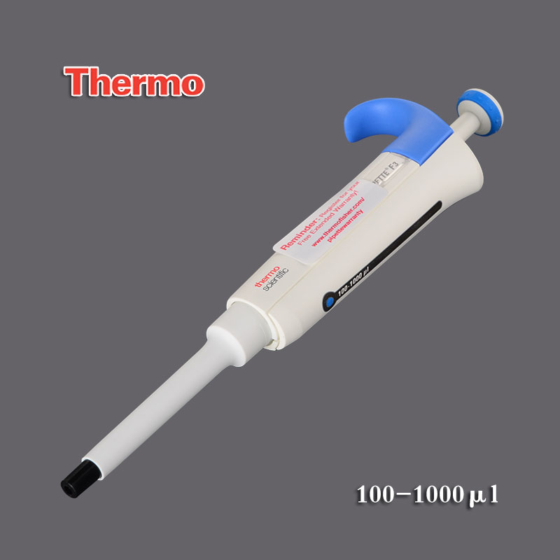F3单道可调移液枪热电移液器200ul/1ml5ml 原雷勃Thermo赛默飞