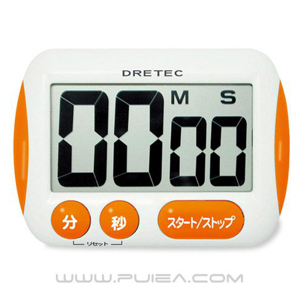 Timer Creativity Big Screen Kitchen Home Precision Big Sound Electronic Timer ASONE Japan DRETEC
