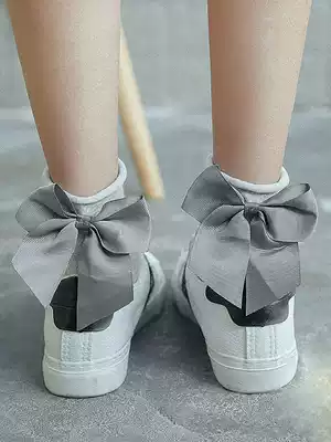 Pure cotton curled sock Korean ins tide cute Japanese tube Korean version of Joker Spring and Autumn Four Seasons Net red socks