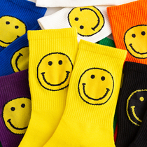 Socks female stockings ins tide spring summer cotton Japanese cute cartoon stockings long tube Street Joker Net Red