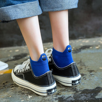 Socks womens socks shallow mouth Korean version ulzzang cute Japanese pure cotton ins tide funny net red boat socks spring and summer thin