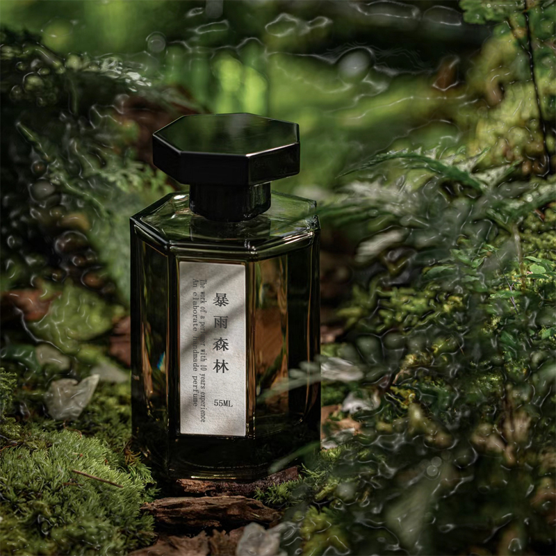 Rainforest: Moisture from the Plants and the Scent of Bitter Herbs. Original Rain after the Storm Air and Soil Freshening Perfume by Tea Mi
