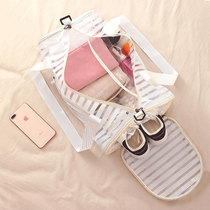 Swimming Bag Dry Wet Separation Fitness Bag Woman Large Capacity Single Shoulder Travel Transparent Cashier Bag Waterproof Bag Men Sports Bag