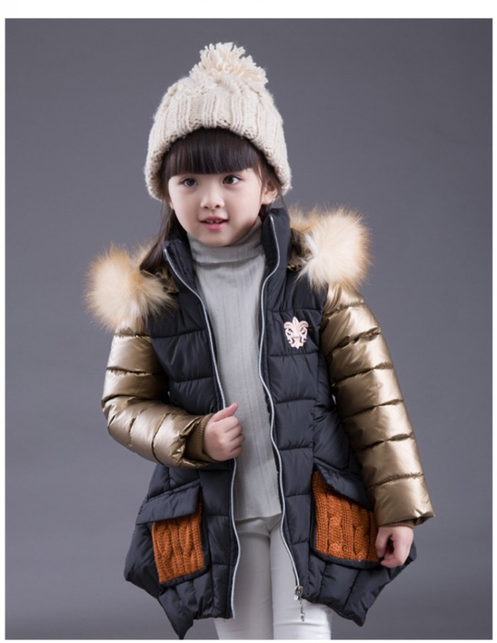 Manteau pour fille en Toile de coton - Ref 2164186 Image 22