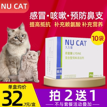 Nucat for a long time Meow lysine cat cat cat cold runny nose cat nose branch cat sneezing lysine cat