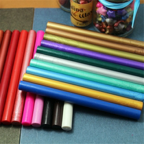 Cylindrical Retro Fire Lacquered Wax Stick 32 Color Fire Lacquer Seal Exclusive Wedding Invitation Cambodia Envelope Cards Seal Wax Poke