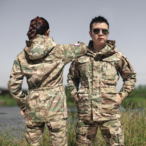 The Ruling Officer Tactical Coat M65 Long Style American Style Wind Jersey Mens Special Army Fan WINDPROOF FRONT Windproof Jacket Spring Autumn N