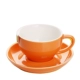 Cốc miệng rộng Cốc cà phê Màu gốm men 300ml Latte Coffee Cup Professional Latte Coffee Cup Cup Cappuccino Cup và Saucer - Cà phê