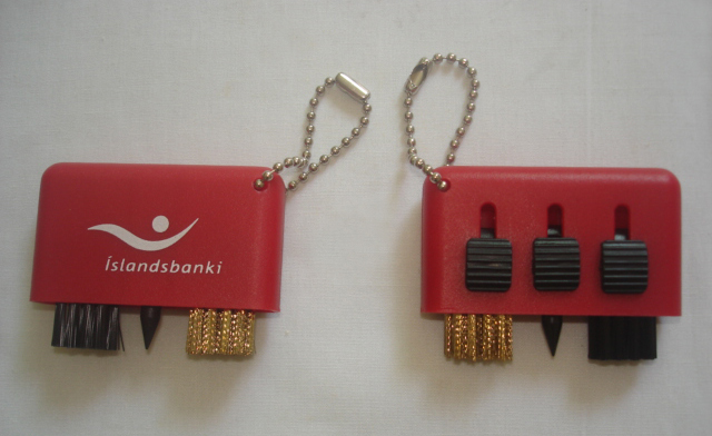 Three-use golf club brushed golf with brush head brush golf cleaning brush GOLF BRUSH