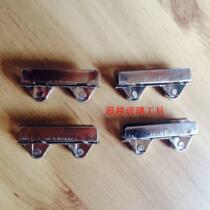 Track double flywheel glass sliding door hanging wheel mountain groove sliding door rail matching glass pulley wardrobe door knife wheel