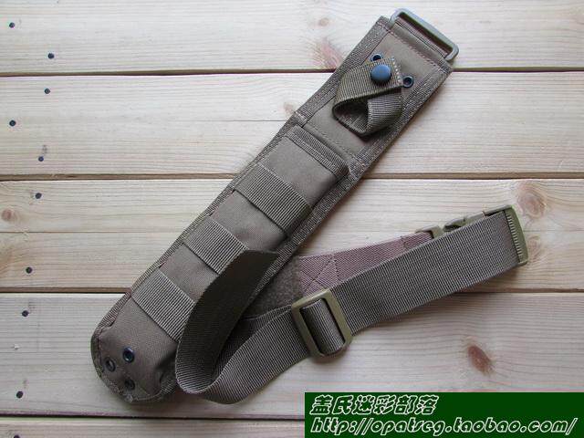 molle utx Nylon leg scabbard blade cover M9 Kaba MPK chain Light Cavalry 95 bayonet universal