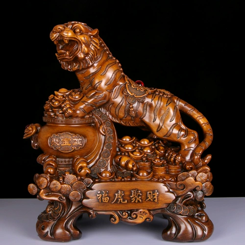 Тигровые украшения fuhu ji cai da Zodiac Tiger Home Company Company Boss Desk Descare Crafts