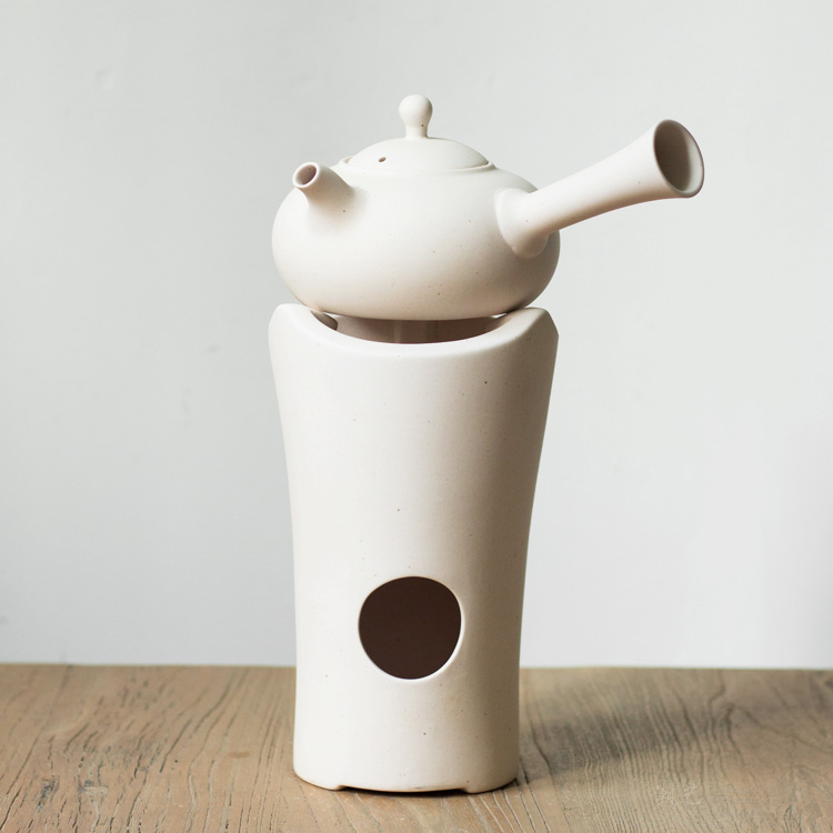 日式手工白泥爐功夫茶爐紫竹涼爐臺砂銚風爐炭爐煮茶煎茶工夫茶爐