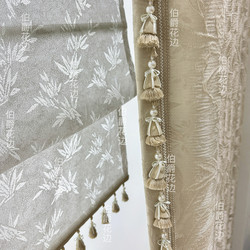 [Count] New Curtain Lace Decorative Accessories Embellishments Small Ornaments Home Fabric Tassels and Tassels