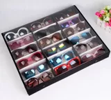 Прозрачный стенд, солнцезащитные очки, коробка для хранения, 18 ячеек