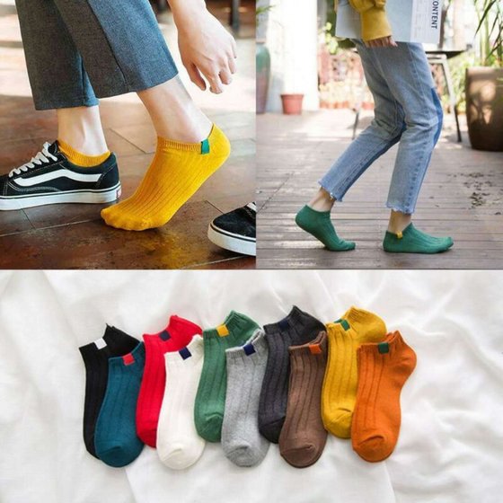 New Arrival Socks Men's Short Socks Boat Socks Spring and Summer Thin Section Four Seasons Sports Socks Shallow Mouth Low Top Korean Trendy Student Socks