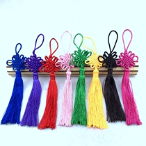 Small China Festival 6-plate semi-small tassel spike car hanging decoration finished small China knot decoration accessories