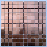 Сторонная поверхность из розового золота 23*23 мм