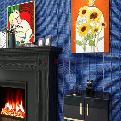 Маленькая длинная полосае керамическая мозаичная палочка для еды кирпич черный, белый, синий зеленый балкон -балкон -балкон -балкон -цилиндр изогнутая стена