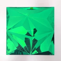 Зеленый, зеркальный эффект, 300mm